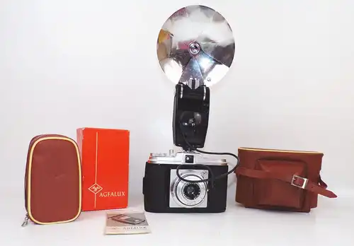 Agfa Isola Sucherkamera mit Agfalux Blitz OVP