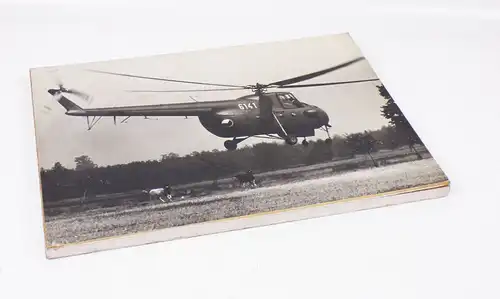 Fotografie polnischer Hubschrauber Armee Militär Polen 1970er DDR Foto Wandbild