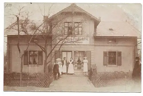 Foto Ak Heidenau Bäckerei Pfützner 1906