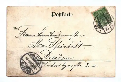 Ak Gruß aus Berlin Lutherdenkmal DR 1899