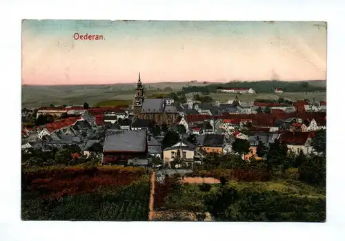 Ak Oederan Sachsen DR 1914