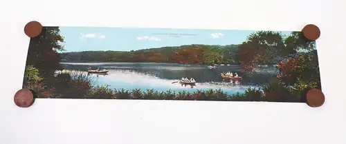 Panorama vom Herthaseee Stubbenkammer Insel Rügen um 1910
