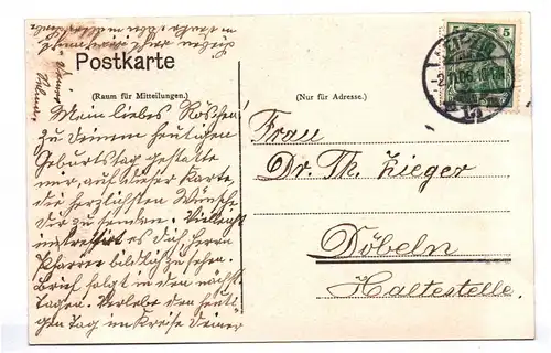 Litho Ak Leipzig Pfarrer Sparwald Lucas Kirche 1906
