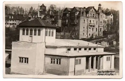 Foto Ak Dresden Trachenberge Pieschen Neue Kirche 1935