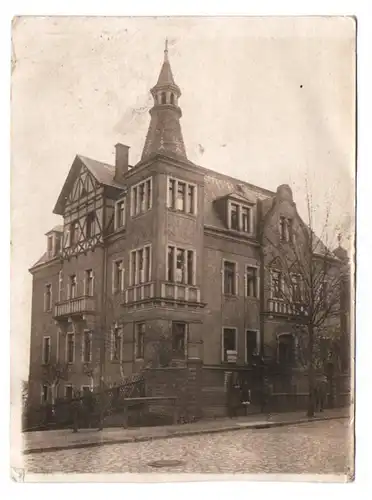 Foto Dresden Trachenberge Pieschen Wohnhaus um 1910