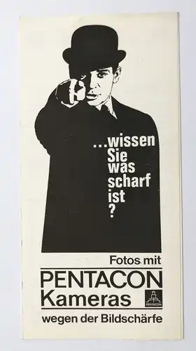 Fotos mit Pentacon Kameras DDR 1969 Kombinat VEB  Dresden Prospekt