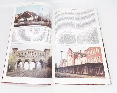 Eisenbahn Atlas DDR Tourist Verlag Kirsche Müller Buch
