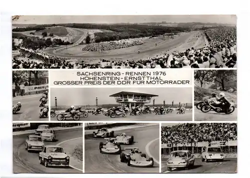 Ak Sachsenring Rennen 1976 Motorsport DDR 