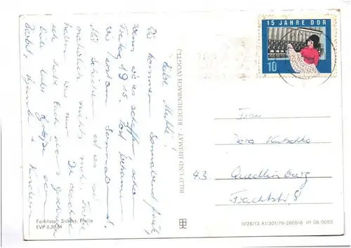 Ak Halle Neustadt farbig 3 Stück 1970er Jahre DDR 