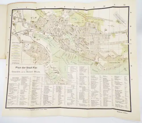 Kiel und Umgebung 1899 Reiseführer 