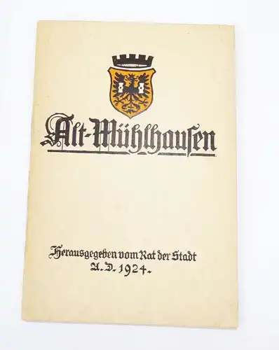 Alt Mühlhausen in Thüringen 1924 Rat der Stadt