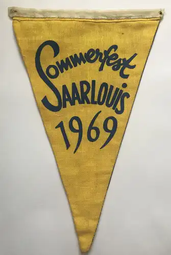 Sommerfest Saarlois 1969 Wimpel