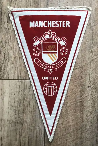 Manchester Red Devils Football Club United Wimpel