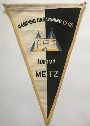 Camping Caravaning Club Lorrain Metz Anniersaire 1960 1970 Wimpel