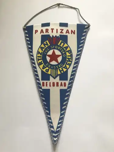 Partizan Belgrad JVG Sportsko Drustvo Fußball Wimpel