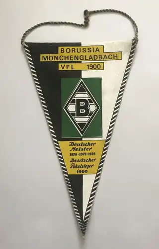 Borussia Mönchengladbach VFL 1900 Deutscher Meister Wimpel Fußball