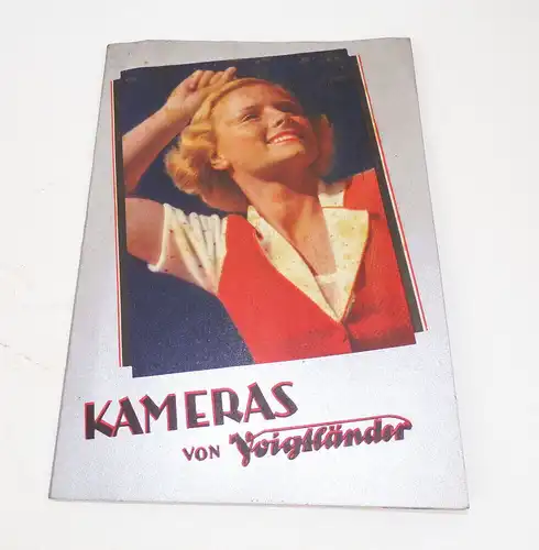 Kameras von Voigtländer 1938 Katalog Werbung