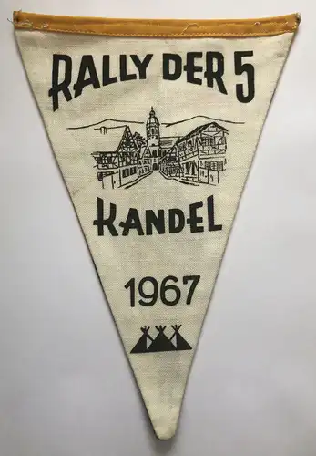 Rally der 5 Kandel 1967 DCC Landesverband Rheinland Pfalz