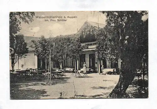 Ak Wassermühlenholz b. Kappeln 1920