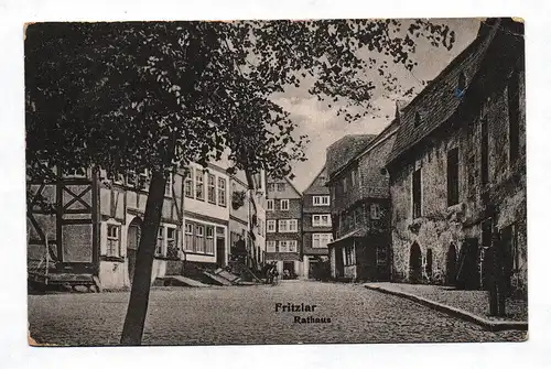 Ak Fritzlar Hessen Straßenansicht 1924