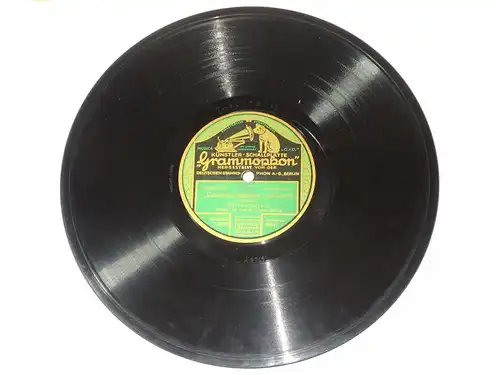 Schellack Enrico Caruso Cavalleria rusticana  Königin von Saba 