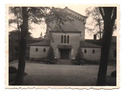 Fotografie Wurzen Friedhofskapelle um 1935 Foto