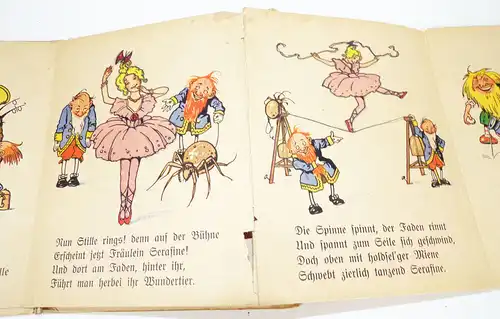 Wichtel Theater Ernst Kutzer und Adolf Holst Erstausgabe 1925 Kinderbuch