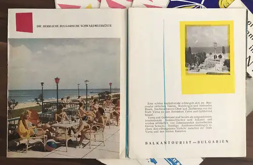 DDR Reise Prospekte Rumänien 6 Stück alte Reiseprospekte