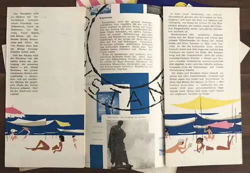 DDR Reise Prospekte Rumänien 6 Stück alte Reiseprospekte