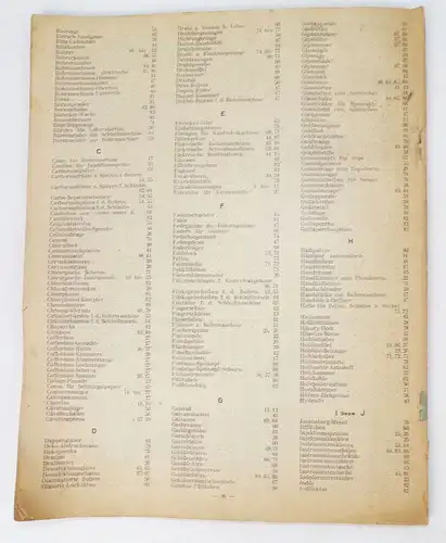 Alter Zahnarzt Katalog Daniel Kürten Solingen Ohligs 1930er Bohrer Zangen