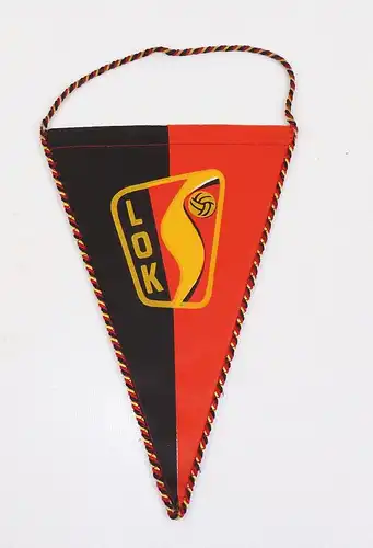 DDR Wimpel Lok Sport Fussball vintage