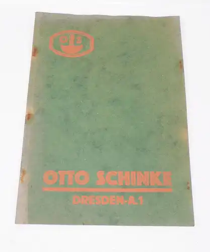 Katalog Otto Schinke Dresden Automobil kfz Oldtimer Sattler 1928