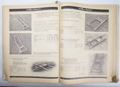 Alter Katalog Leo Ross Berlin 1937 Baumaschinen Baugeräte Werkzeug Eisenbahn 