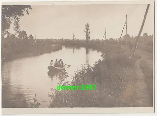 Foto Ardennenkanal bei Asfeld Rethel France 1 Wk WW1 ! (F2122