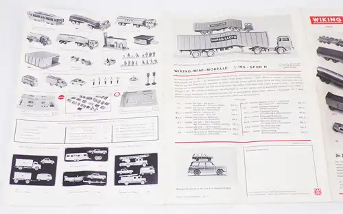 Wiking Preisliste 1971