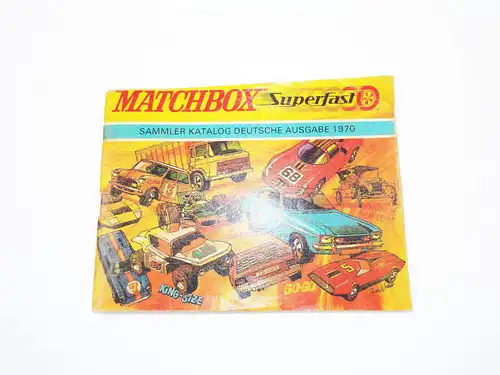 Matchbox Katalog 1970