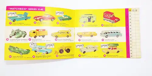 Matchbox Katalog 1965