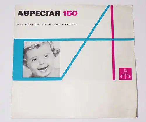 Aspectar 150 Kleinbildwerfer DDR Prospekt 1962 