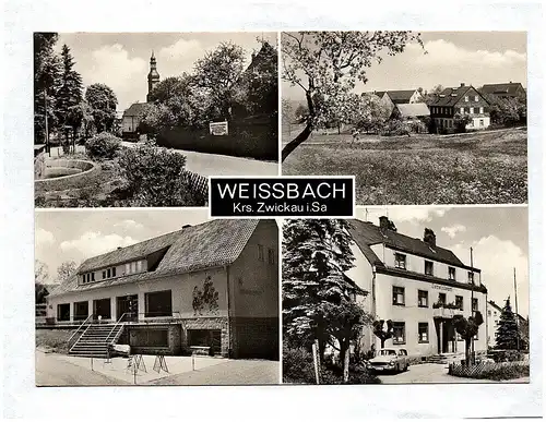 Ak Weissbach Kreis Zwickau in Sachsen DDR