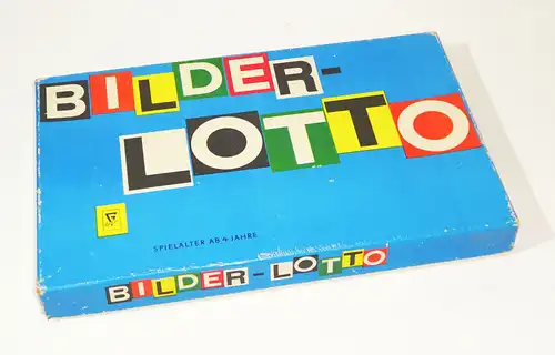 Gräfe Bilder Lotto DDR Legespiel 1968