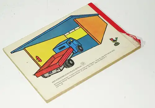 Spiel mit mir Konrad Golz 1976 Kinderbuchverlag Berlin DDR Bilderbuch