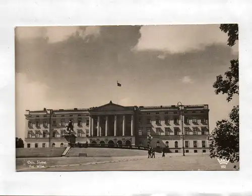 Ak Oslo Slottet Fot Wilse