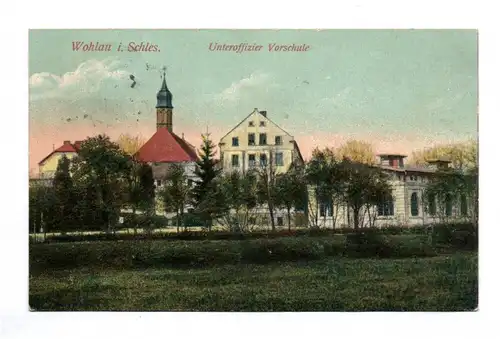 Ak Wohlau Schlesien Unteroffizier Vorschule 1910 