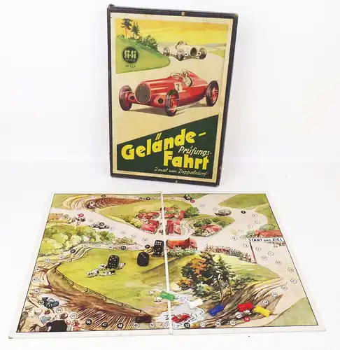 SiSi Spiel Gelände Prüfungsfahrt 2 mal um Dippelsdorf 1950er 