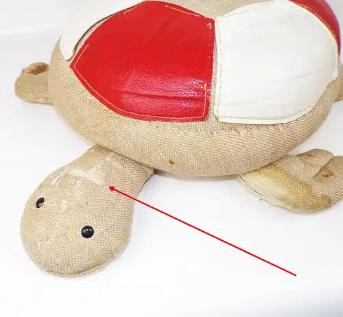 Rupfentier Schildkröte Renate Müller DDR Therapie Spielzeug