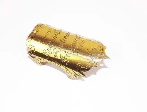 Alter Fahnennagel Radfahrer Club Eintracht Schlauroth Görlitz 1907 