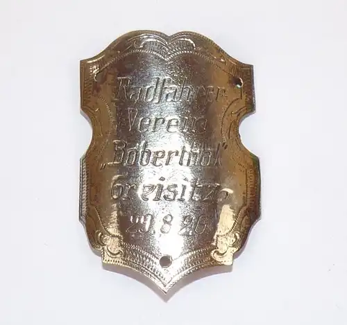 Stocknagel Radfahrer Verein Boberthal Greisitz 1926 Niederschlesien 