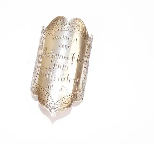 Alter Fahnennagel Radfahrer Club 1900 Tillendorf 1907 Schlesien 