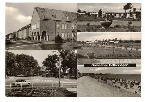 Ak Ostseebad Boltenhagen 1974  Polytechnische Oberschule Urlauberdorf