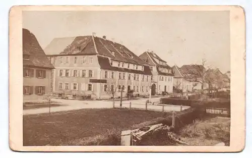 CDV Foto Herrnhut um 1870 Sachsen Oberlausitz